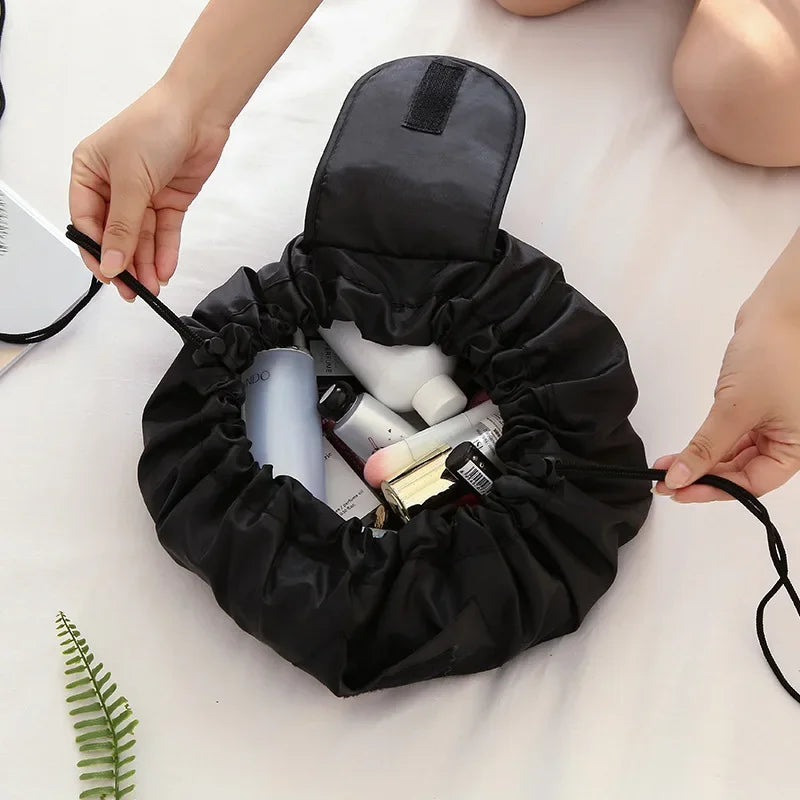 Portable Waterproof Drawstring Cosmetic Bag