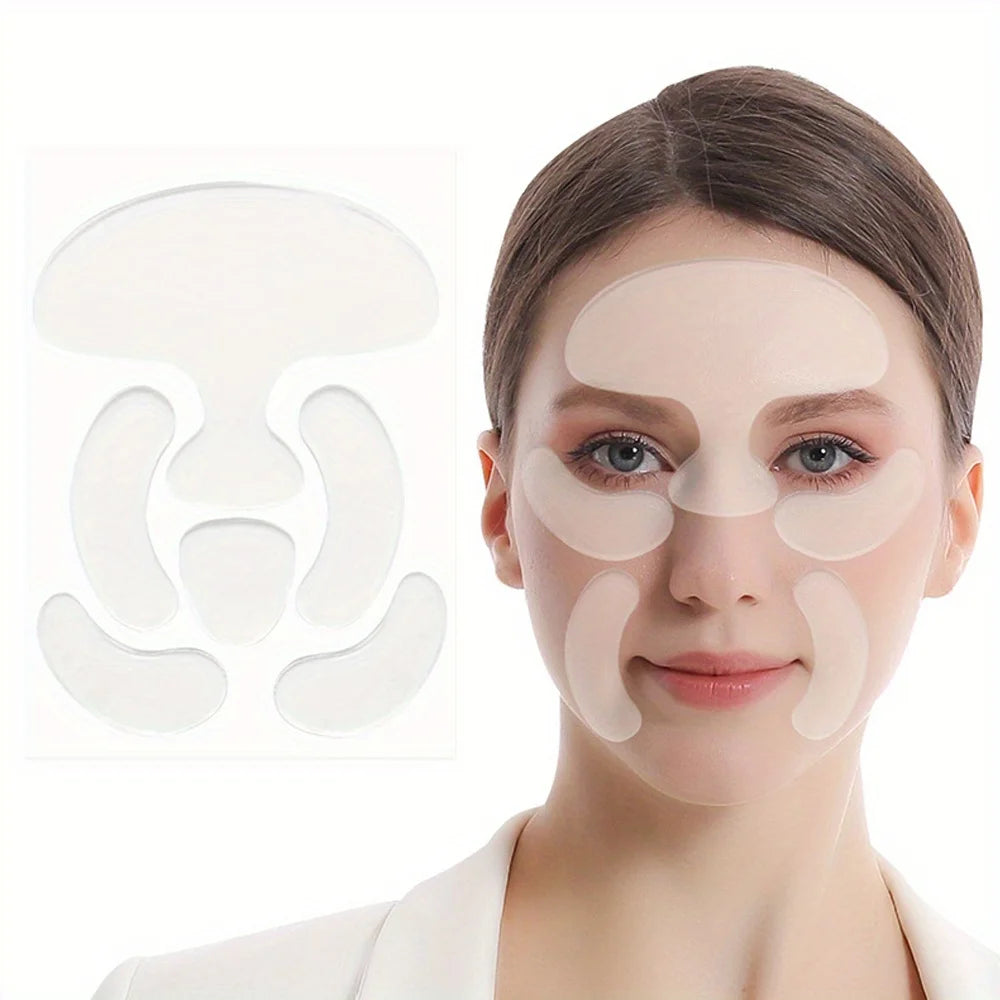 Reusable Silicone Anti-Wrinkle Face Patches