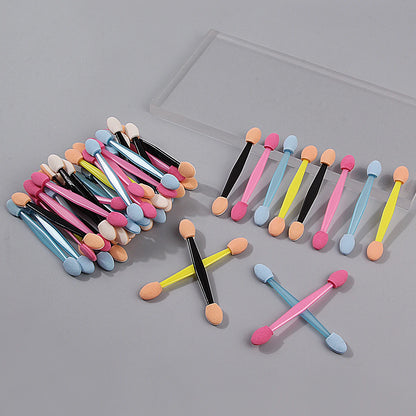 50-Pack Double-Ended Sponge Eyeshadow Applicators