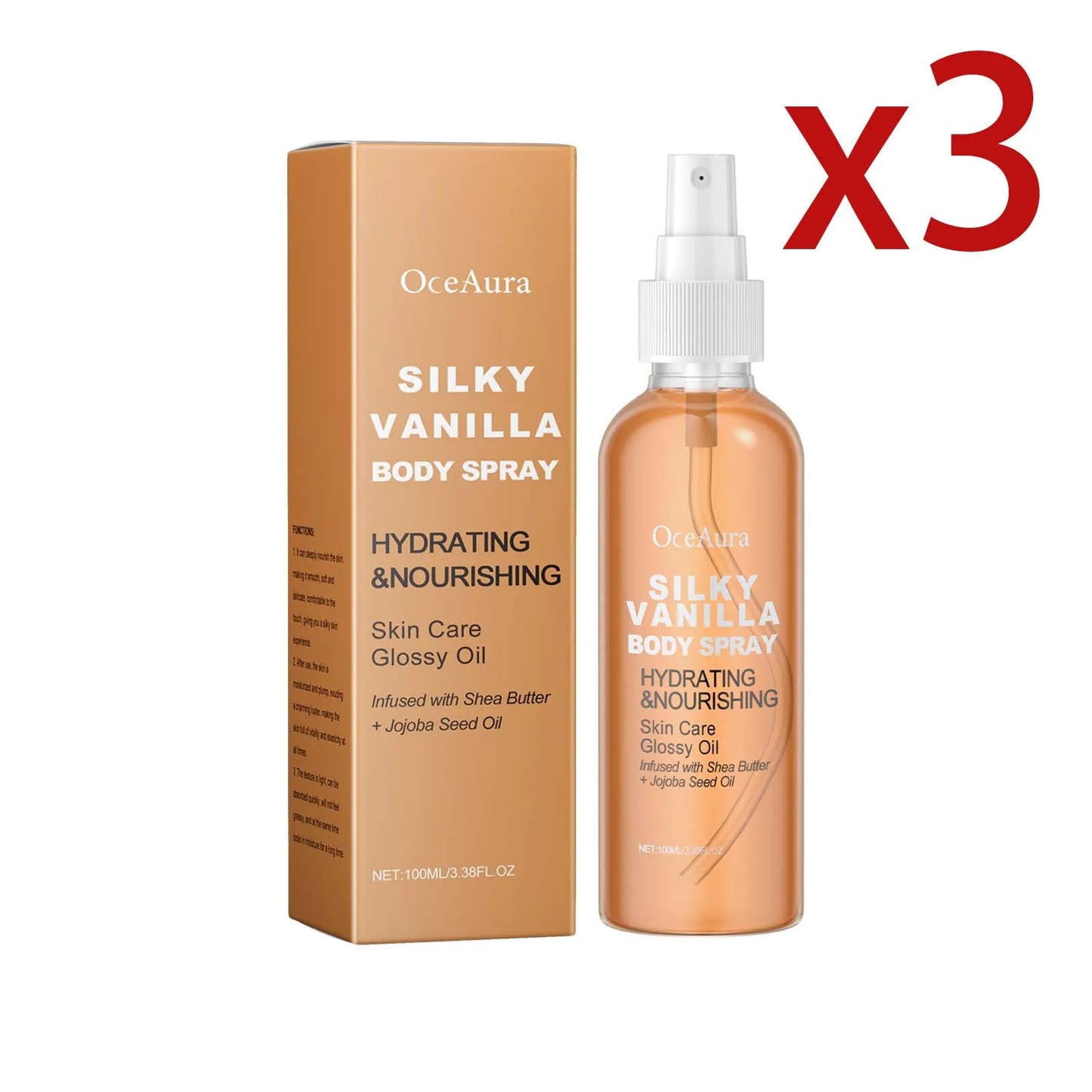 Vanilla Moisturizing Body Spray