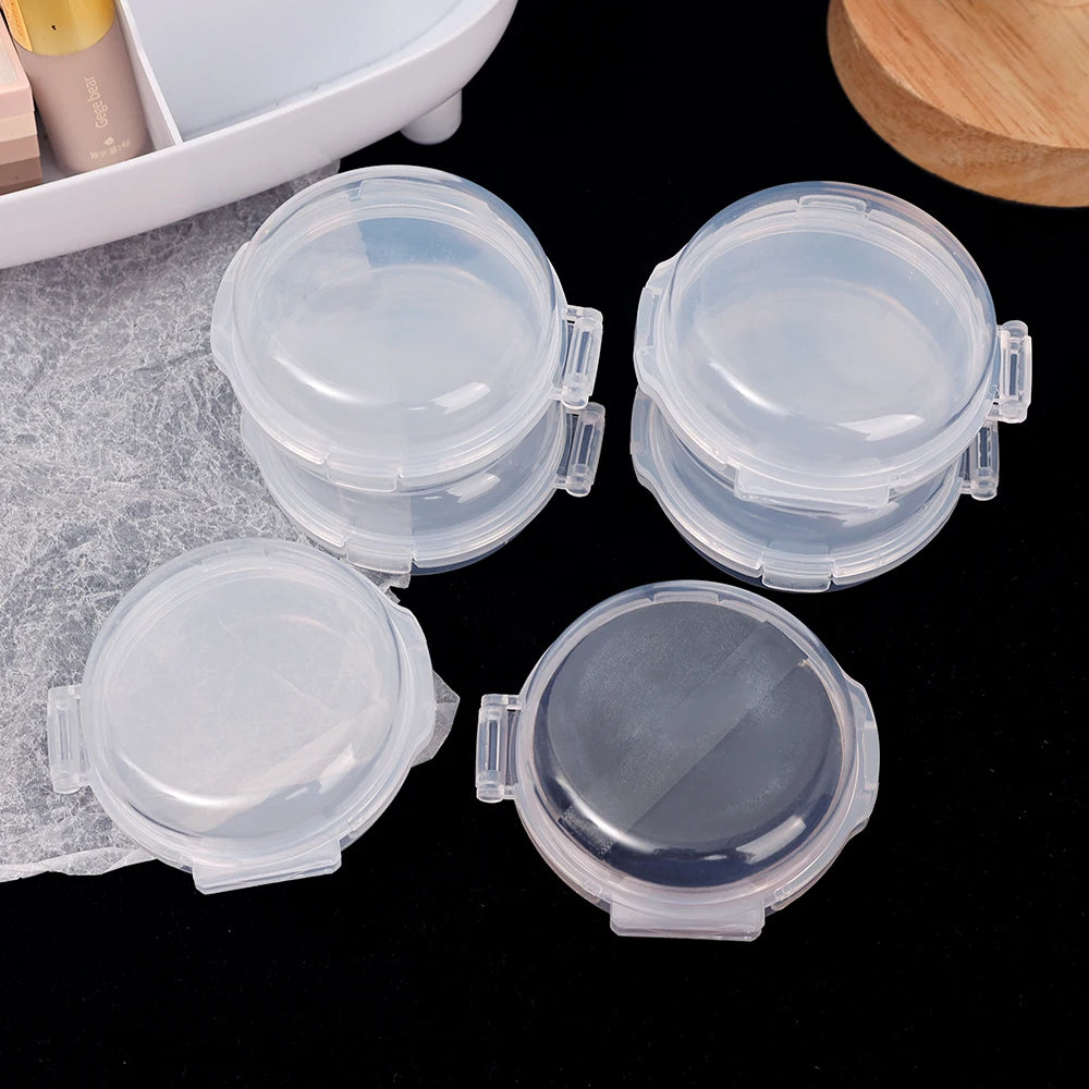 Double-Layer Folding Powder Puff Storage Box