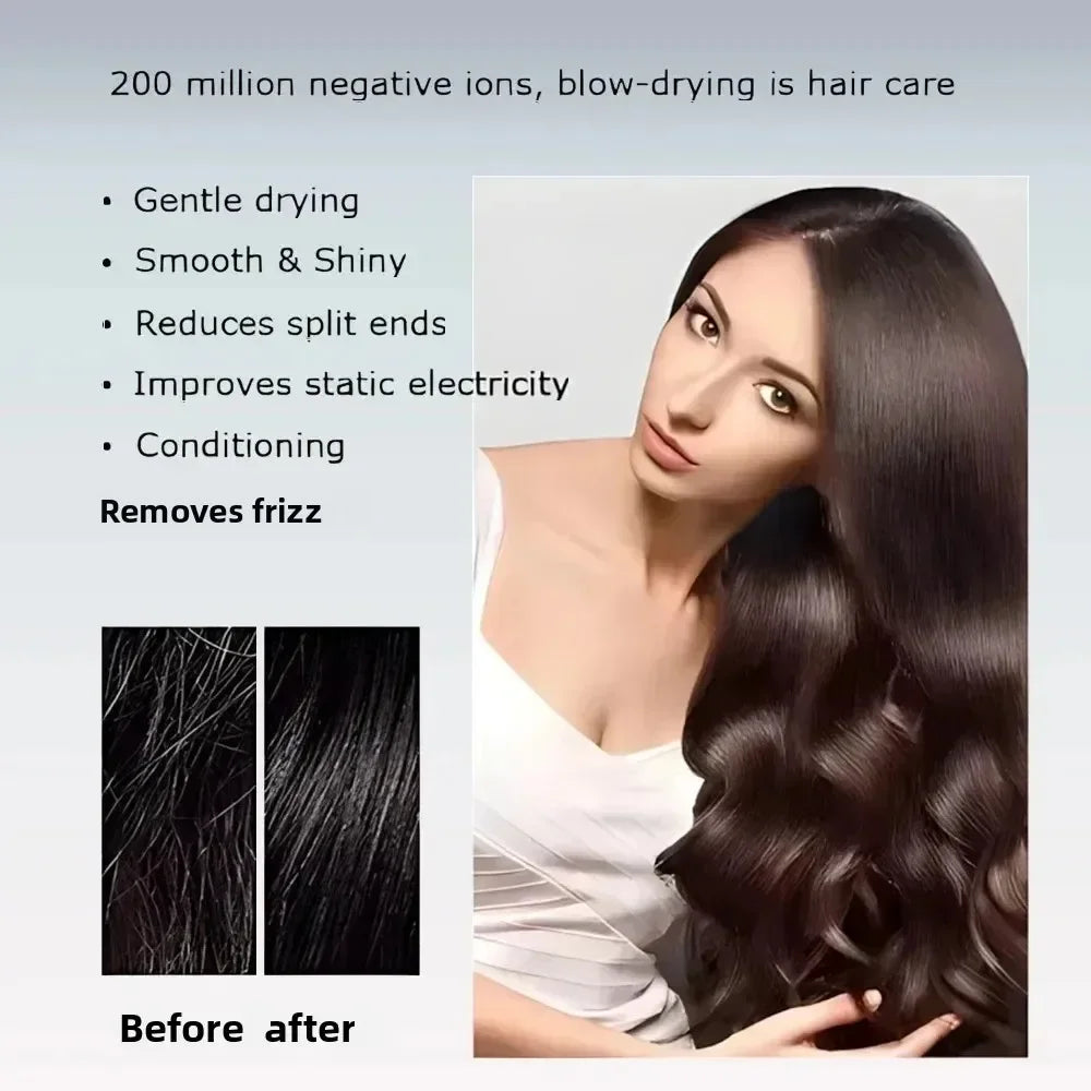 High-Speed Bladeless Negative Ion Hair Dryer