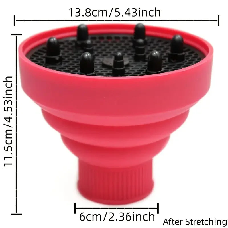 Universal Silicone Hairdryer Diffuser Cover