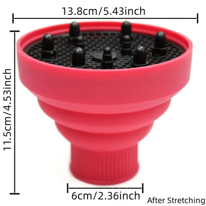 Universal Silicone Hairdryer Diffuser Cover