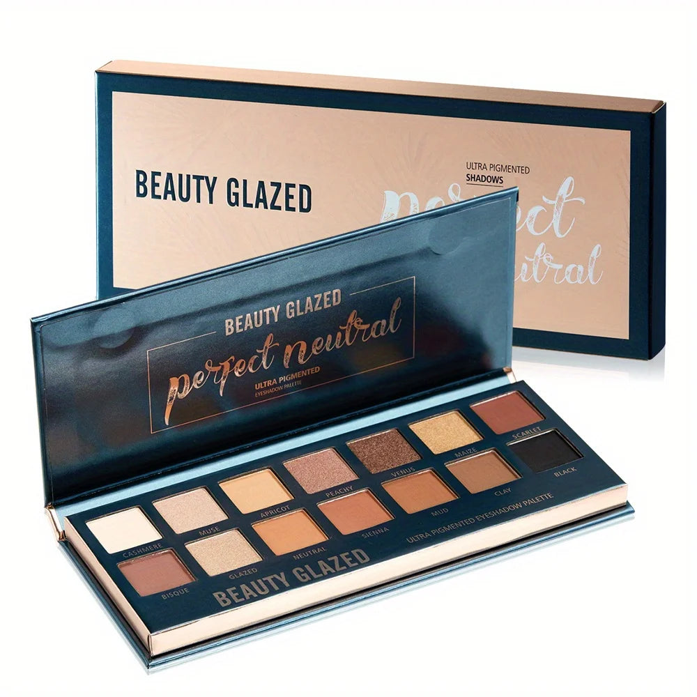 14-Color Matte Nude Eyeshadow Palette