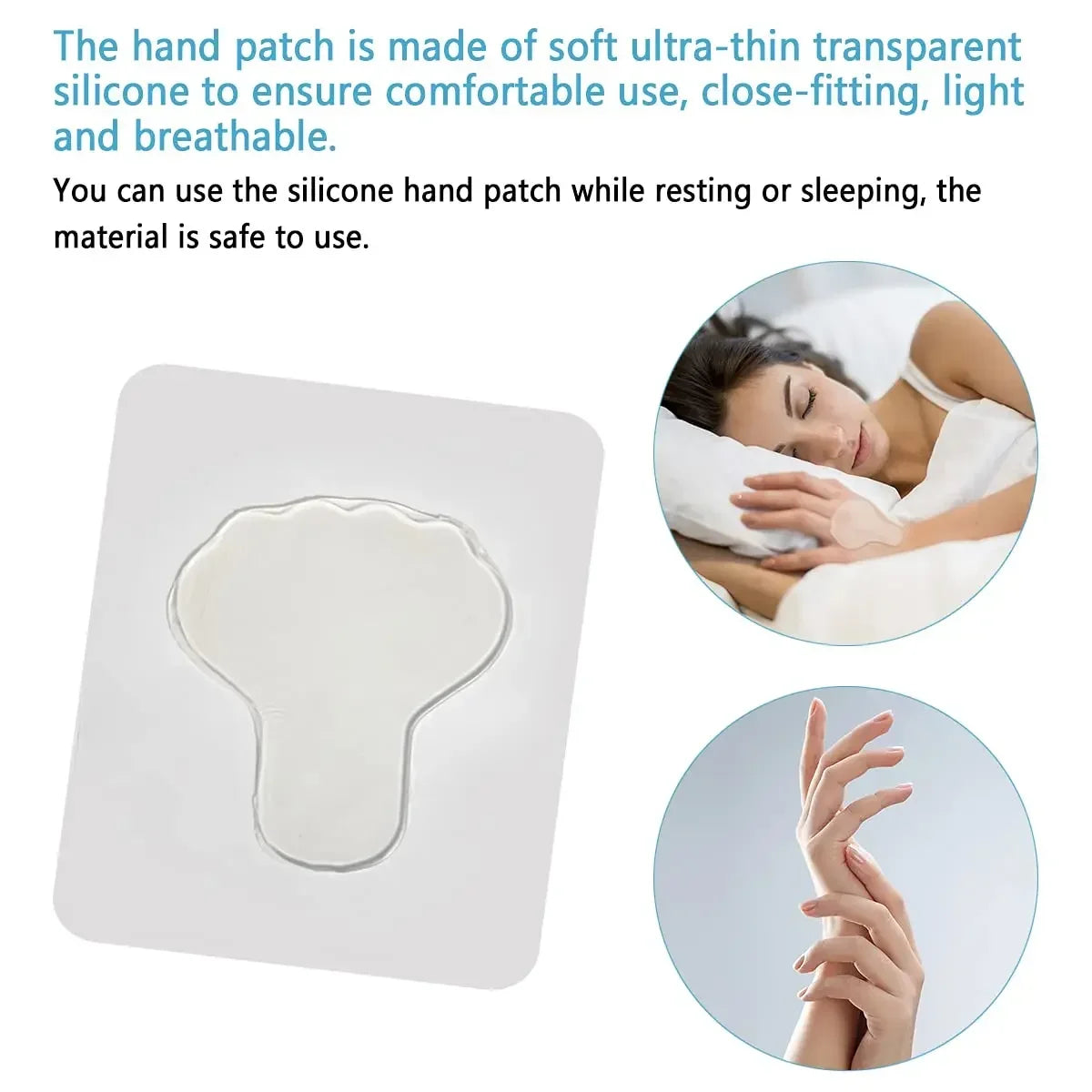 Silicone Anti-Wrinkle Hand Patches Lifting Pads