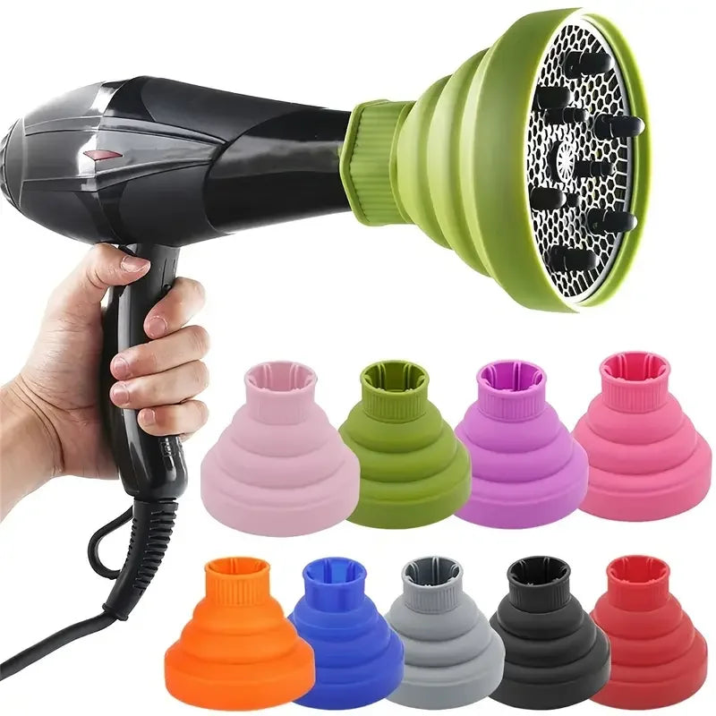 Universal Silicone Hairdryer Diffuser Cover