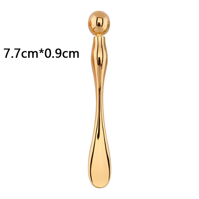 Metal Facial Massage Stick and Eye Cream Applicator
