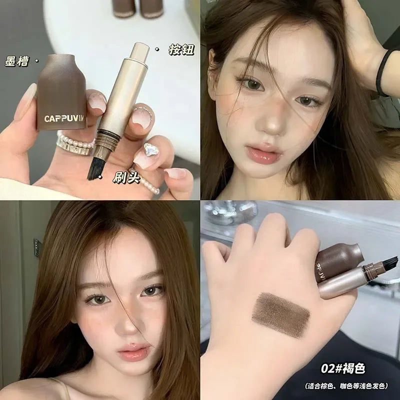 Dual-Use Hairline and Eyebrow Pen