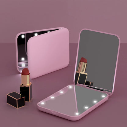 Mini LED Lighted Makeup Mirror