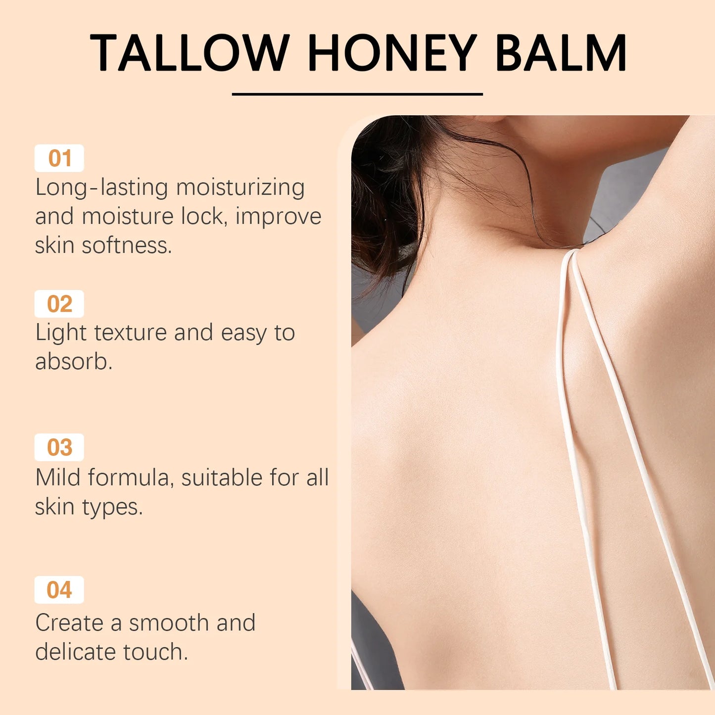 Tallow Honey Hydrating Cream