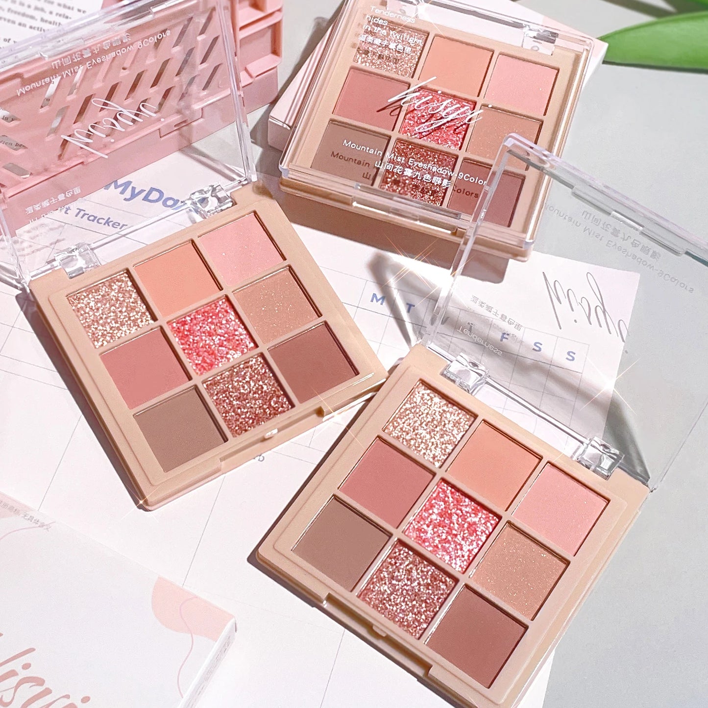 Nine-Color Eyeshadow Palette