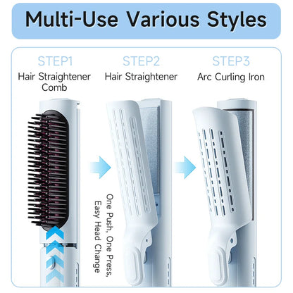 3-in-1 Multi-Function Hair Straightener