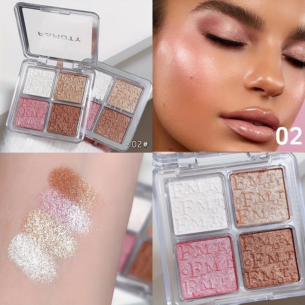 Waterproof Baked Highlighter Palette