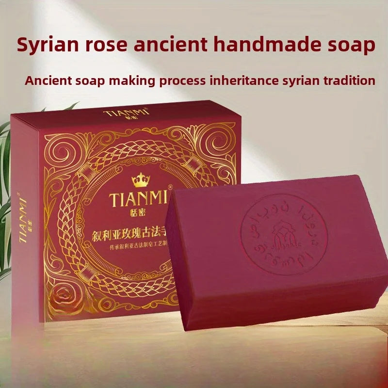 Rose Essential Oil Syrian Soap