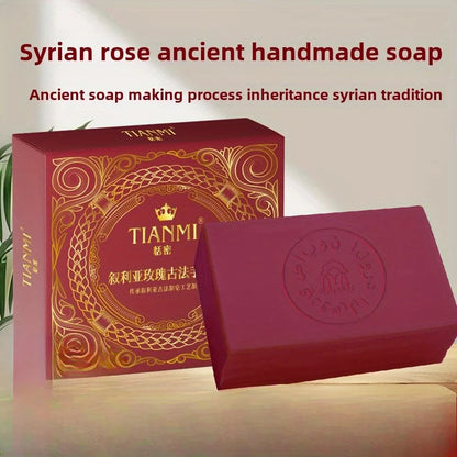 Rose Essential Oil Syrian Soap