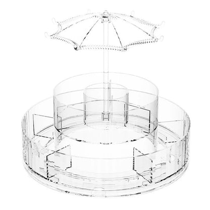 360° Rotating Acrylic Cosmetic Organizer