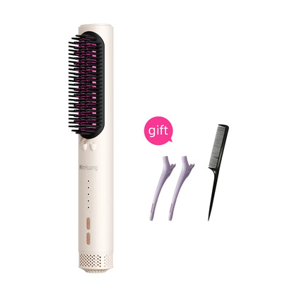 Electric Hot Comb Straightening Brush