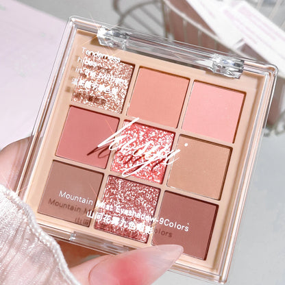Nine-Color Eyeshadow Palette