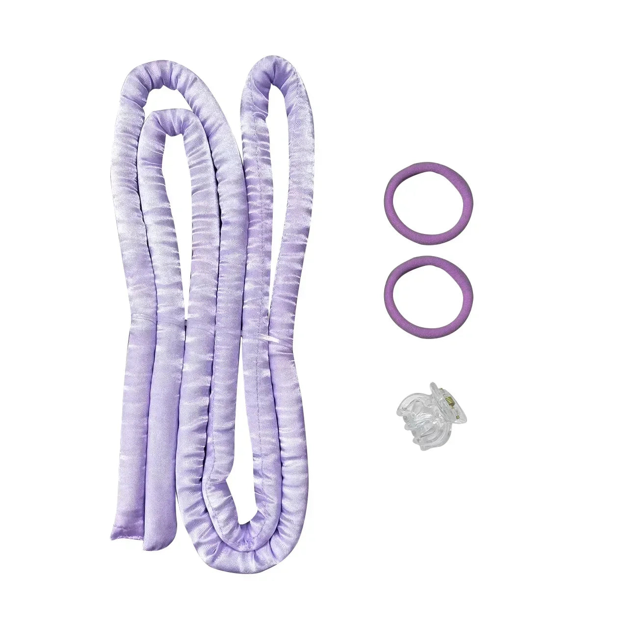 Heatless Curling Rod Headband Soft Silk No-Heat Overnight Rollers