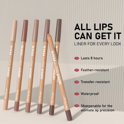 Ultra-Fine Waterproof Matte Lip Liner Set