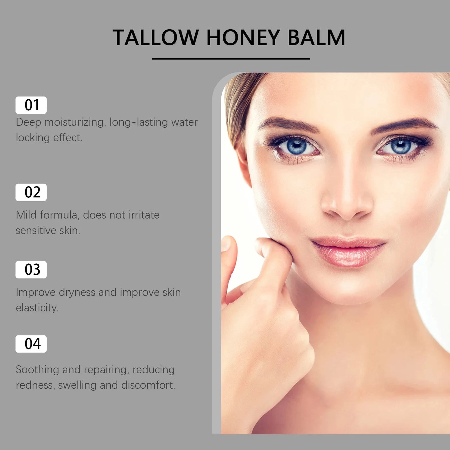 Tallow Honey Balm Moisturizer
