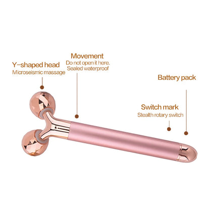 3D Electric Roller Facial Lifting Massager