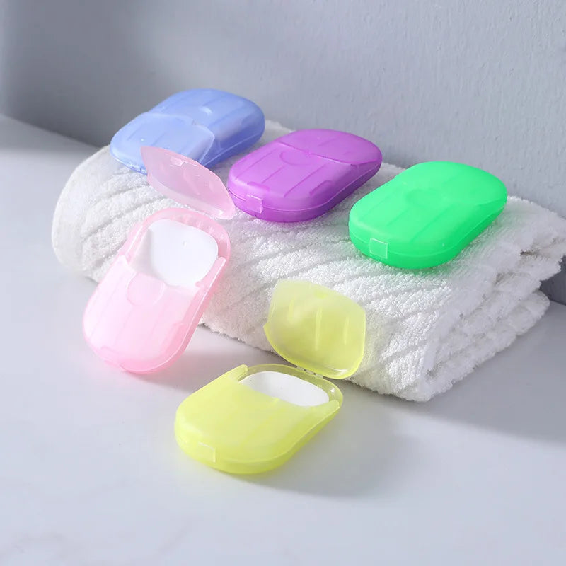 Portable Disposable Soap Paper Sheets