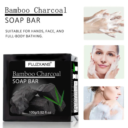 Bamboo Charcoal Deep Cleansing Soap