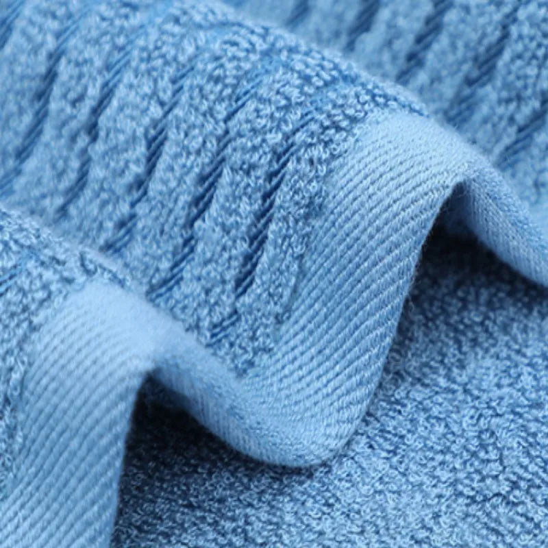 Luxury Red Bamboo Fiber Towel Set Soft