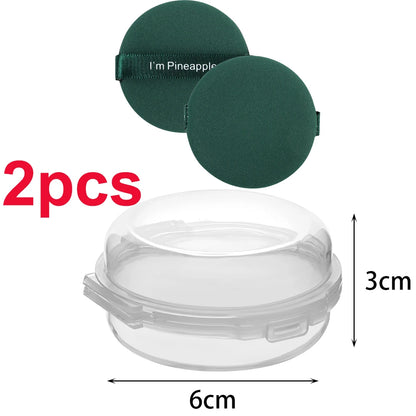Double-Layer Folding Powder Puff Storage Box
