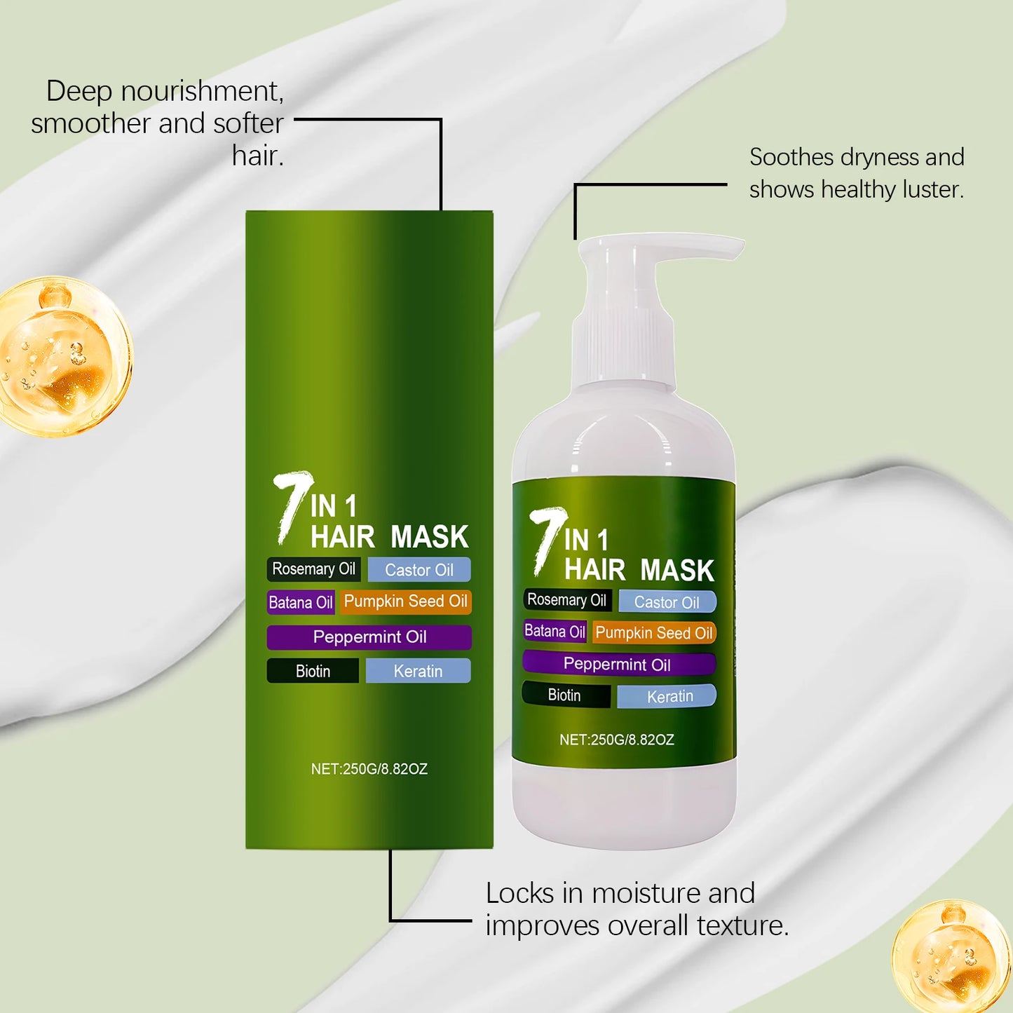 7-in-1 Rosemary Biotin Hair Mask