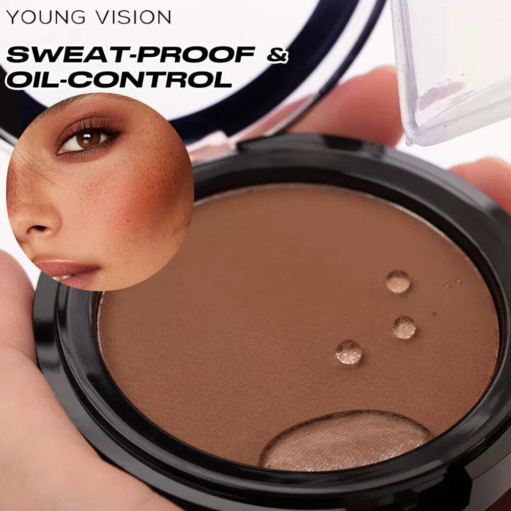 Six-Color Matte Bronze Powder