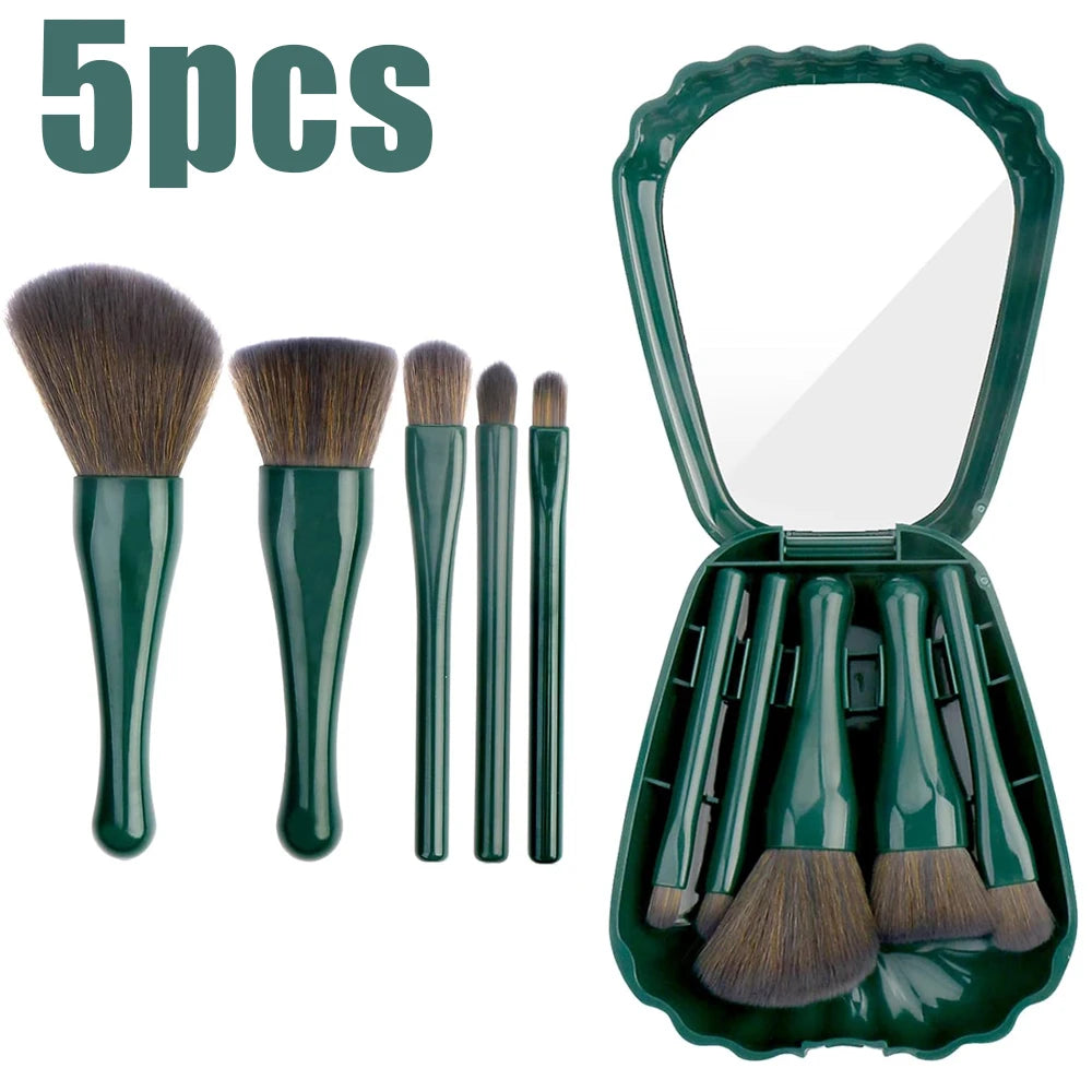 Portable Mini Makeup Brush Set