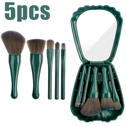 Portable Mini Makeup Brush Set