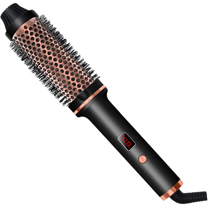Ceramic Ionic Heated Curling Brush Volumizer