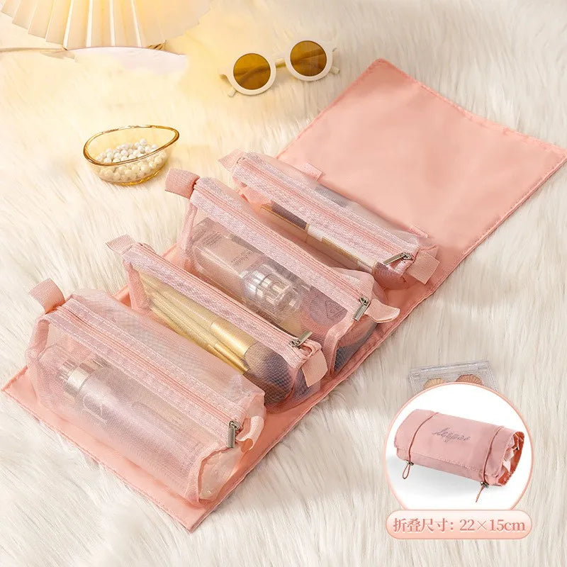 4-in-1 Detachable Travel Cosmetic Bag