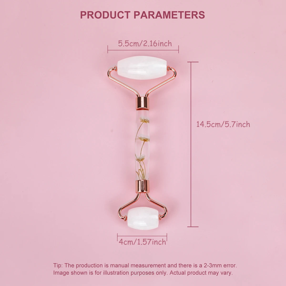 Natural Jade Facial Roller Massager