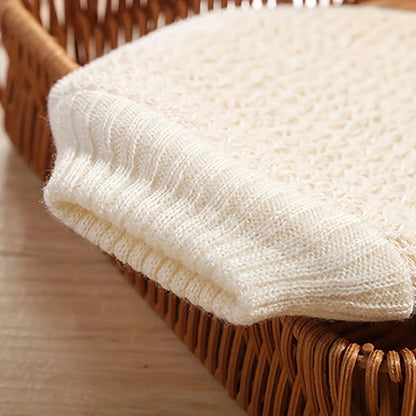 Cotton Linen Exfoliating Body Scrub Brush