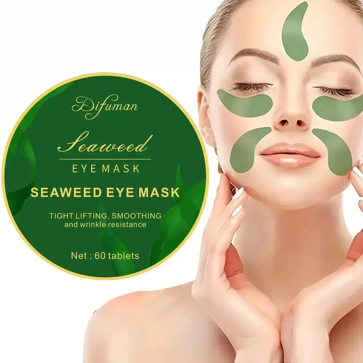 Seaweed Hyaluronic Acid Collagen Eye Masks
