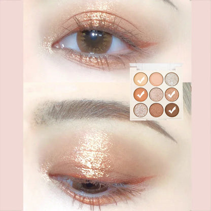 9-Color Ice Cream Eyeshadow Palette
