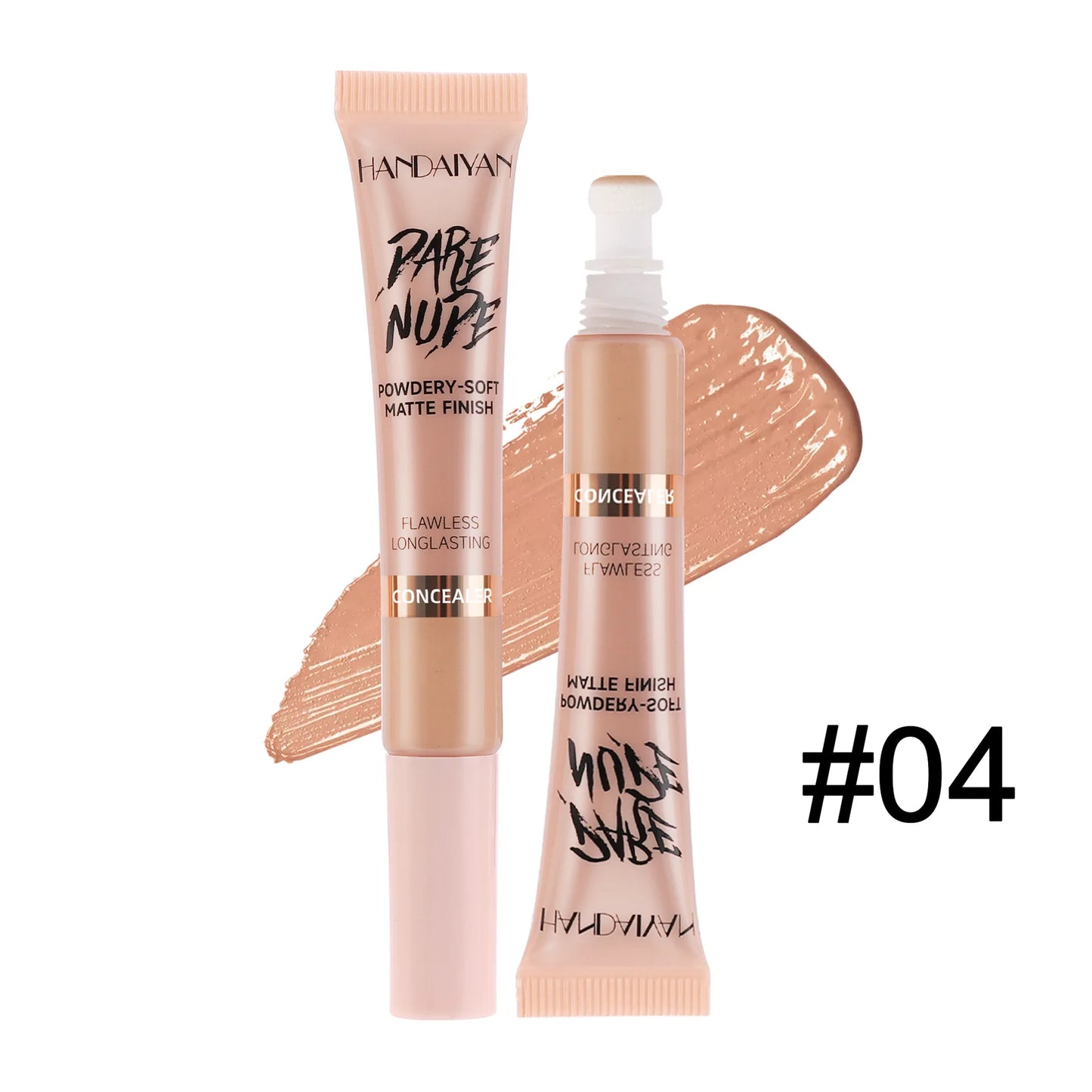 Liquid Concealer with Soft Sponge Brush