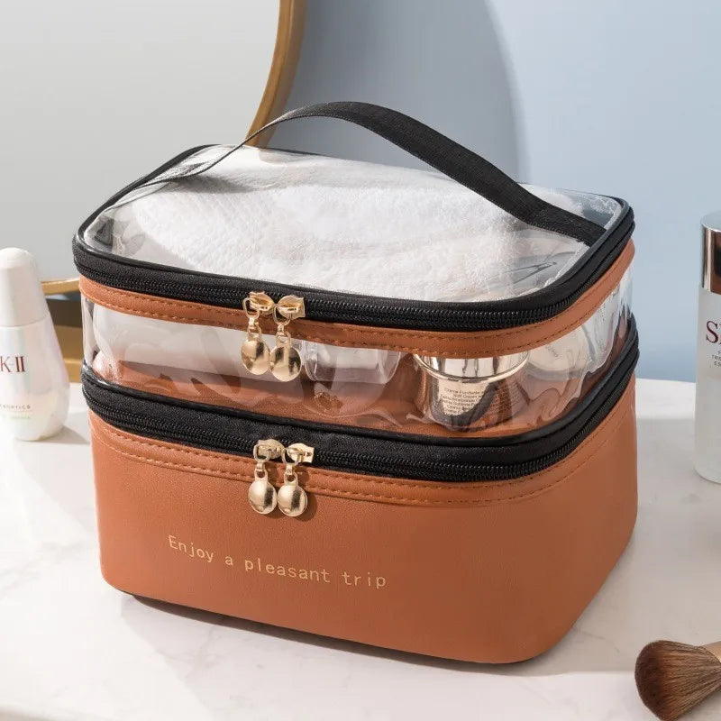 Large-Capacity Waterproof Travel Makeup Bag