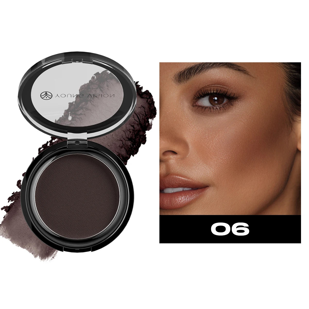 Six-Color Matte Bronze Powder