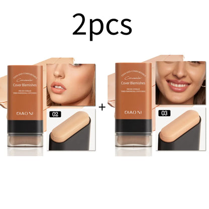 Dual-Head Moisture Foundation Stick