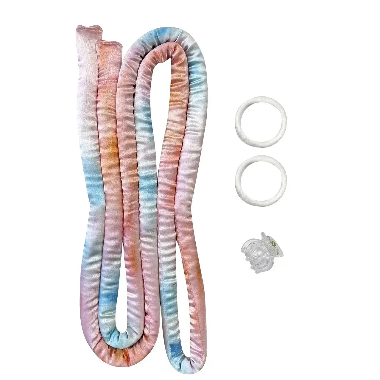 Heatless Curling Rod Headband Soft Silk No-Heat Overnight Rollers