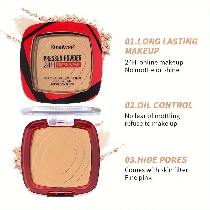 Matte Full-Coverage Pressed Powder Foundation