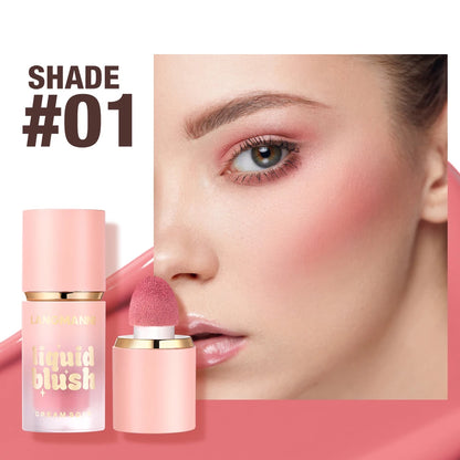 Six-Color Matte Liquid Blush