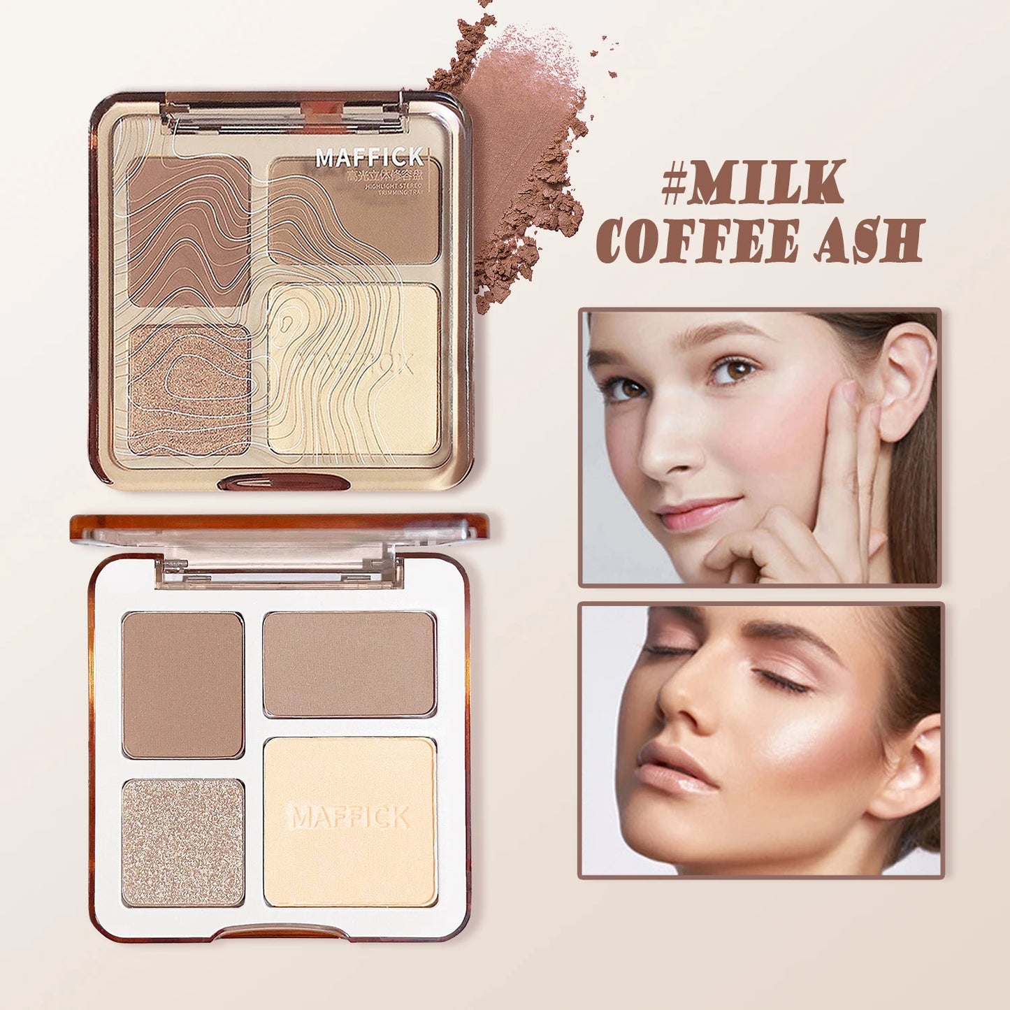 Four-Color Highlight and Contour Palette
