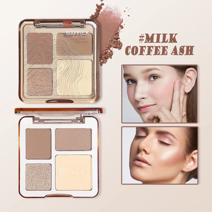 Four-Color Highlight and Contour Palette